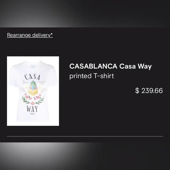 Casablanca T shirt